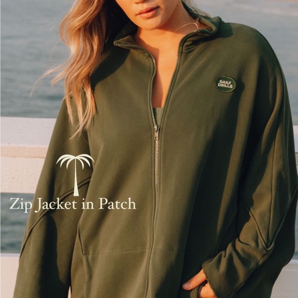 Daily Drills Zip Jacket in patch - Picture 3 of 5